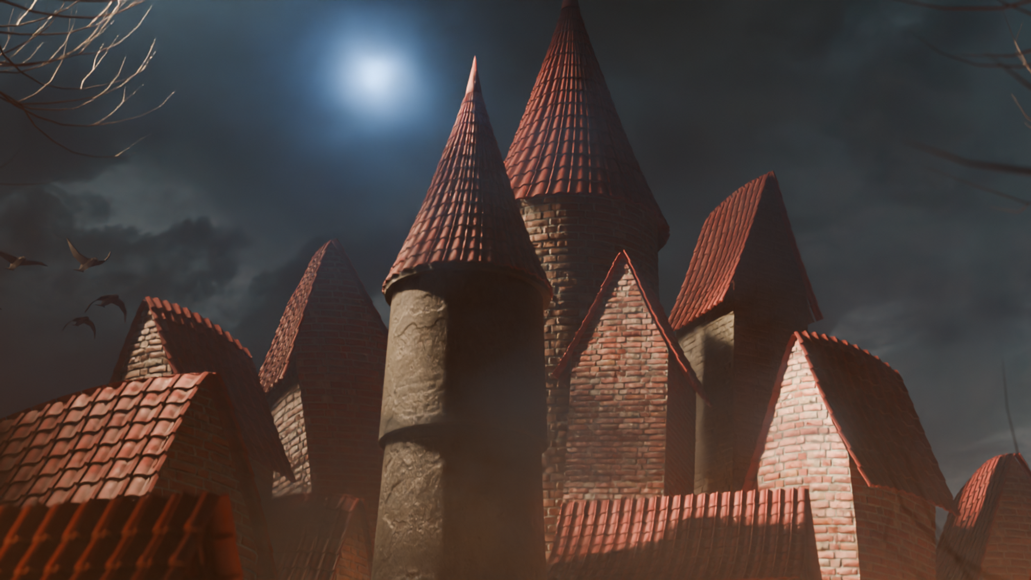 Low Poly Castle